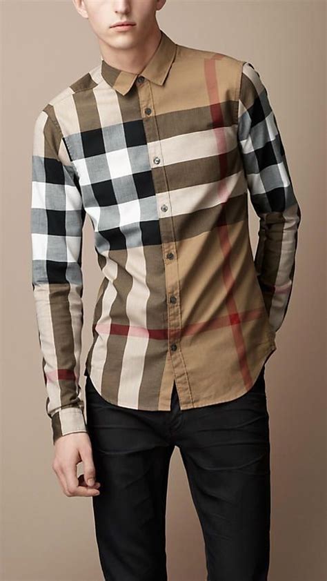 burberry skjorte herre|Burberry shirts for men.